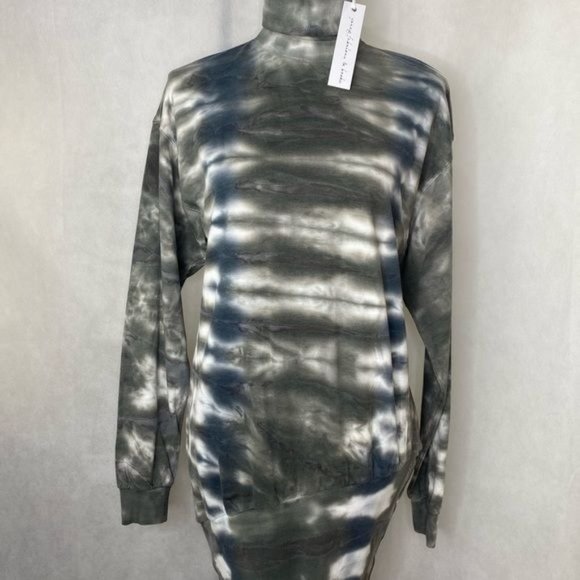 Young Fabulous & Broke Asymmetrical Tie Dye Mini Sweater Dress size XS - Picture 1 of 14
